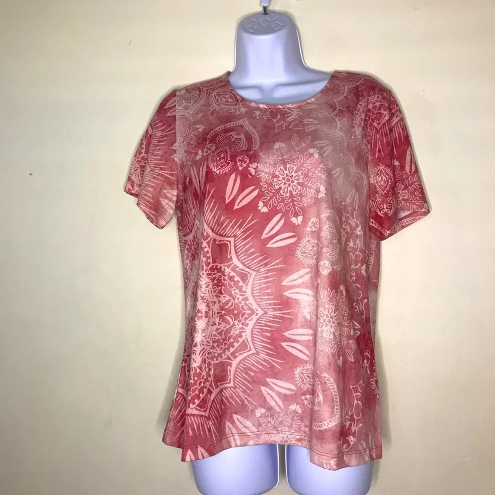Christopher & Banks Medallion Burnout Tee - Picture 13 of 16